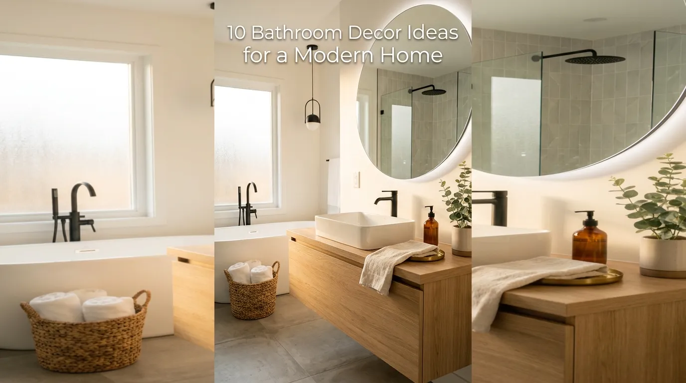 10 Bathroom Decor Ideas for a Modern Home