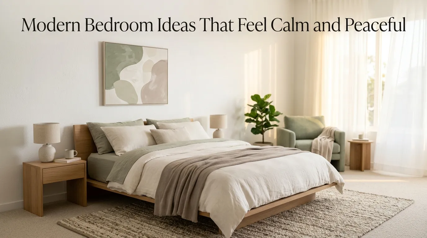 10 Modern Bedroom Ideas That Feel Calm and Peaceful