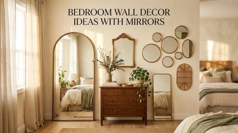 10 Bedroom Wall Decor Ideas with Mirrors