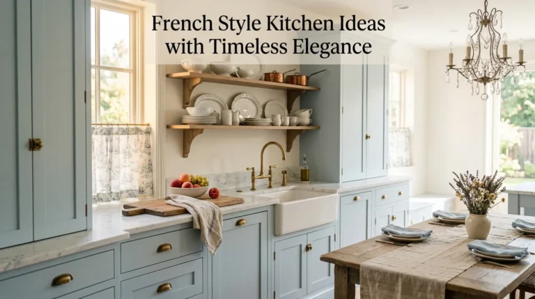French Style Kitchen Ideas with Timeless Elegance