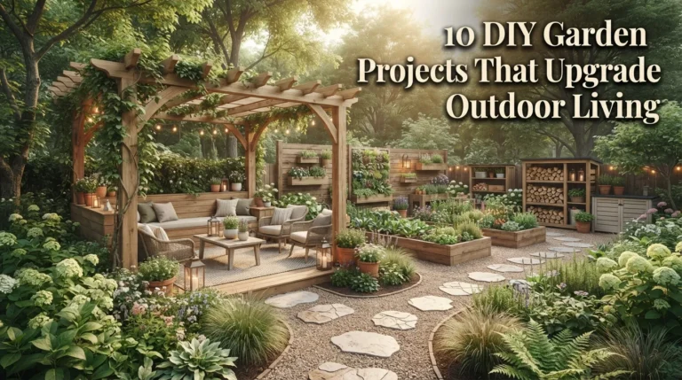 10 DIY Garden Projects That Upgrade Outdoor Living