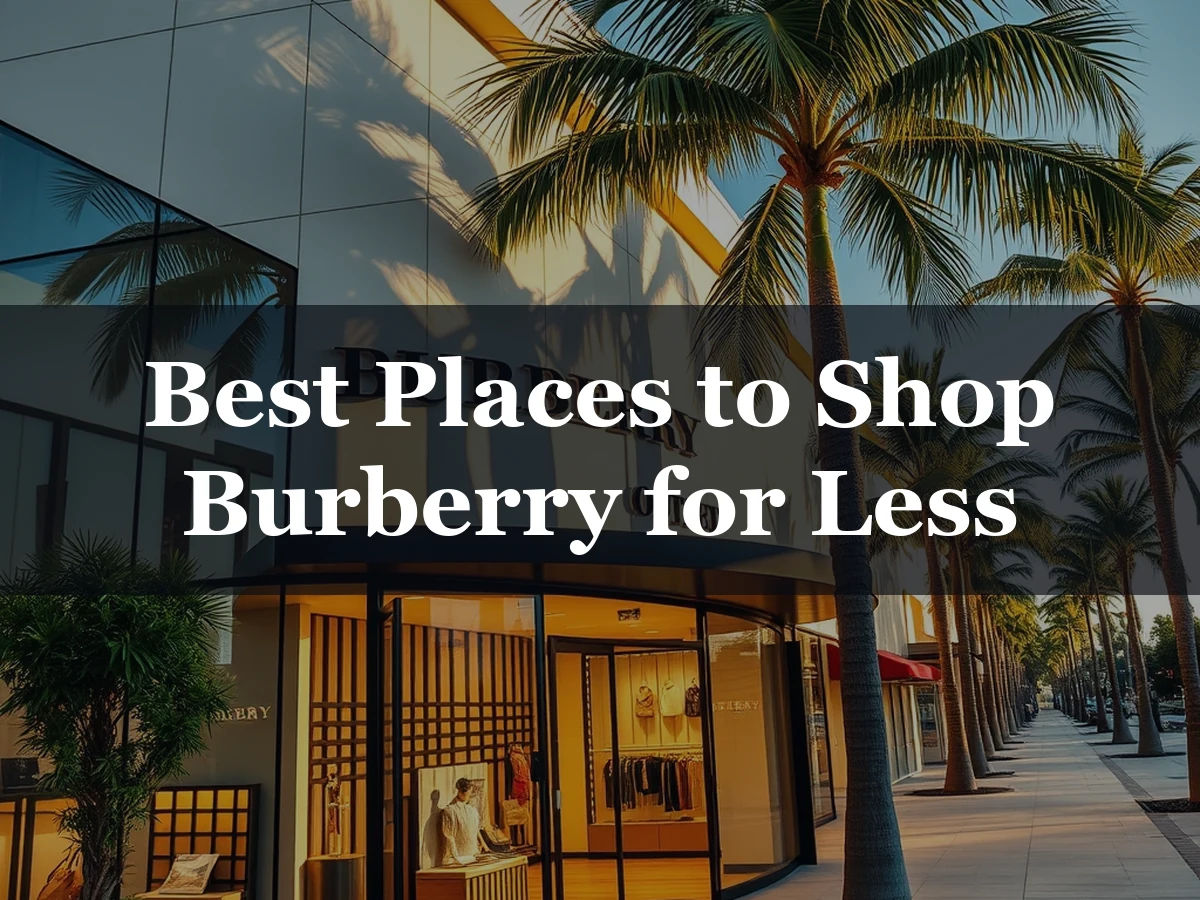 Best Places to Shop Burberry for Less - Burberry Outlet Locations USA